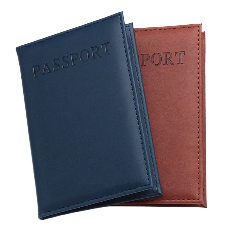 Passport Wallet Rfid - 1pc PU Leather Possport Cover Case