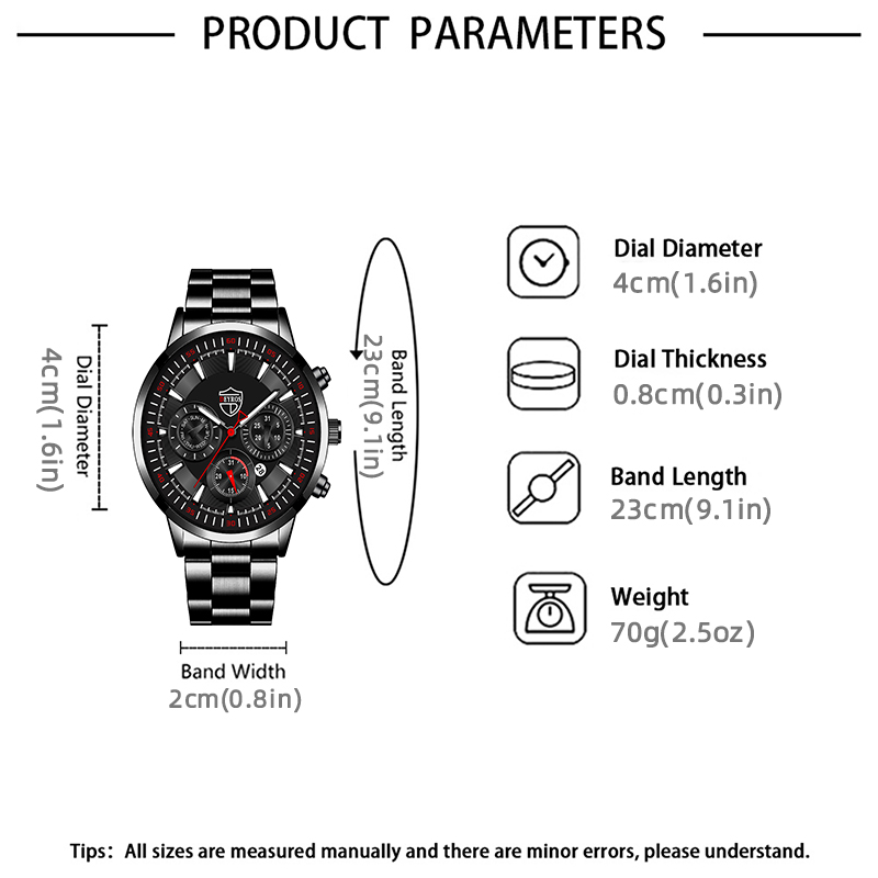 Fashion Mens Watches Set Luxur - Men Accessories For Wrist ulasan dan harga