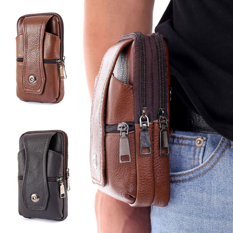 1Pcs Men Cell Phone Belt Pack  - Men Accessories Box ulasan dan harga