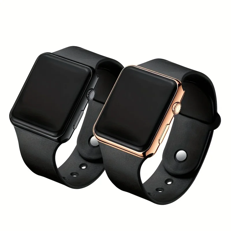 2pcs Couples Watch LED Display - Men Accessories For Wrist ulasan dan harga