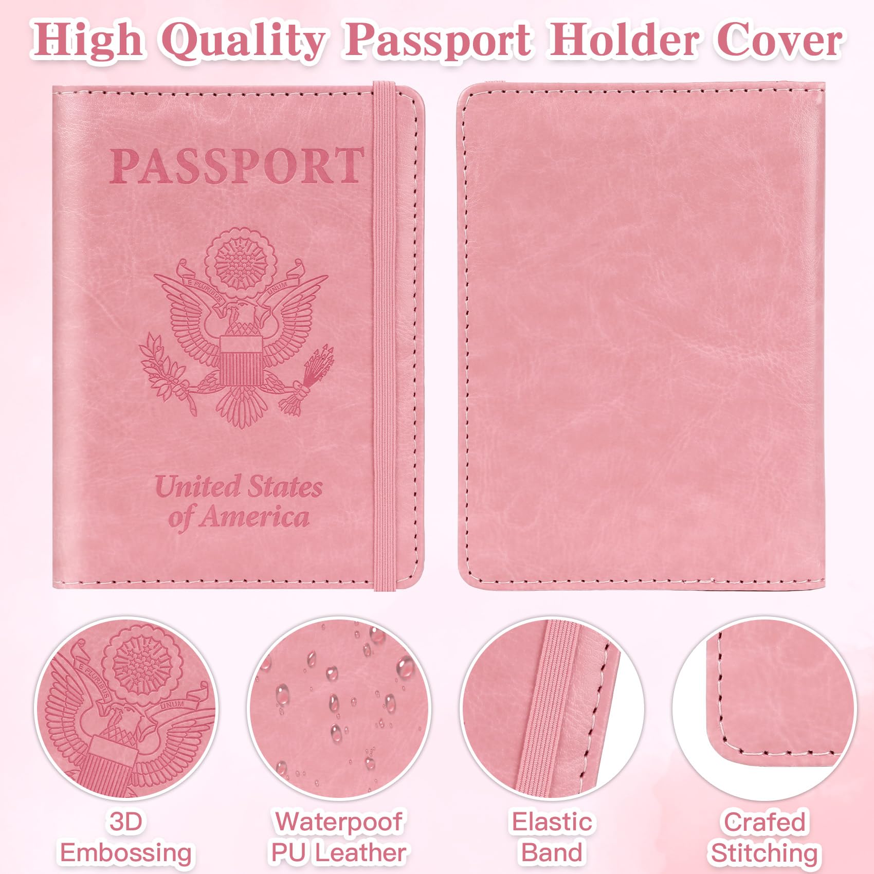 Passport Holder for Travel, Rf - Passport Wallet Rfid ulasan dan harga