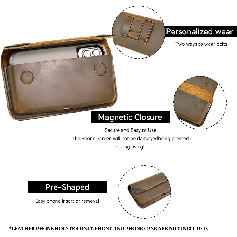 Genuine Leather Waist Bag for  - Men Accessories Box ulasan dan harga