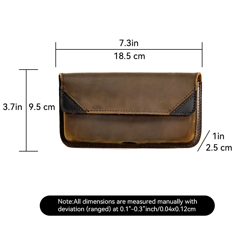 Genuine Leather Waist Bag for  - Men Accessories Box ulasan dan harga