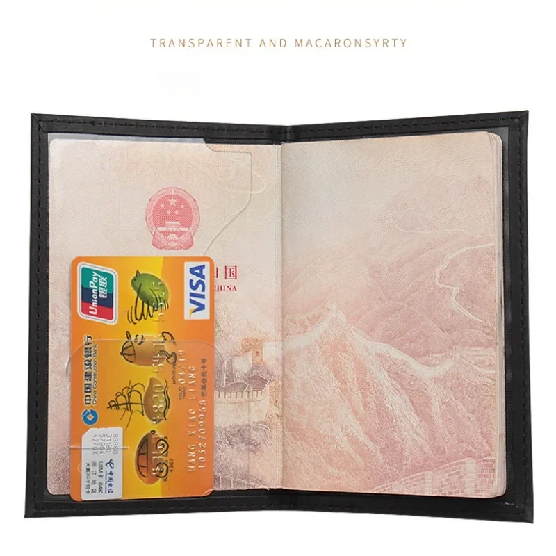 1pc PU Leather Possport Cover  - Passport Wallet Rfid ulasan dan harga