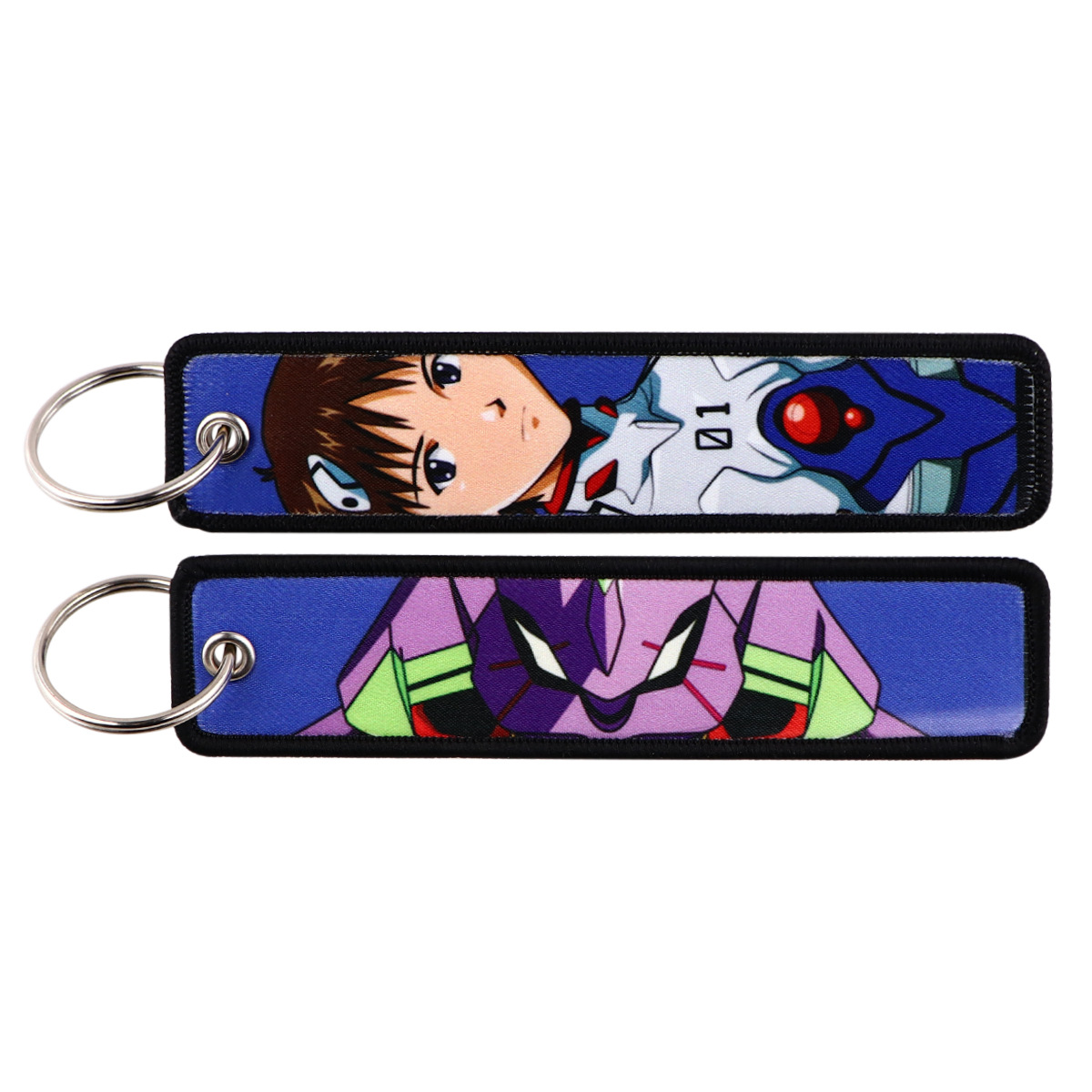 Anime EVA Embroidery Key Fobs  - Men Accessories Gift Set ulasan dan harga