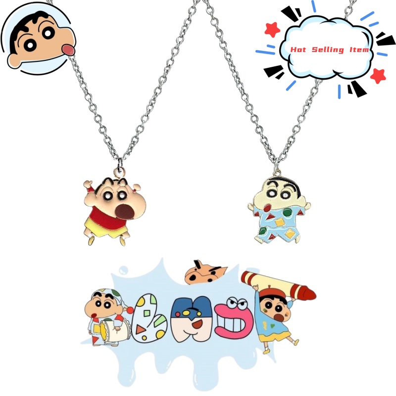 Crayon Shin-chan cartoon neckl - Men'S Accessories Best ulasan dan harga