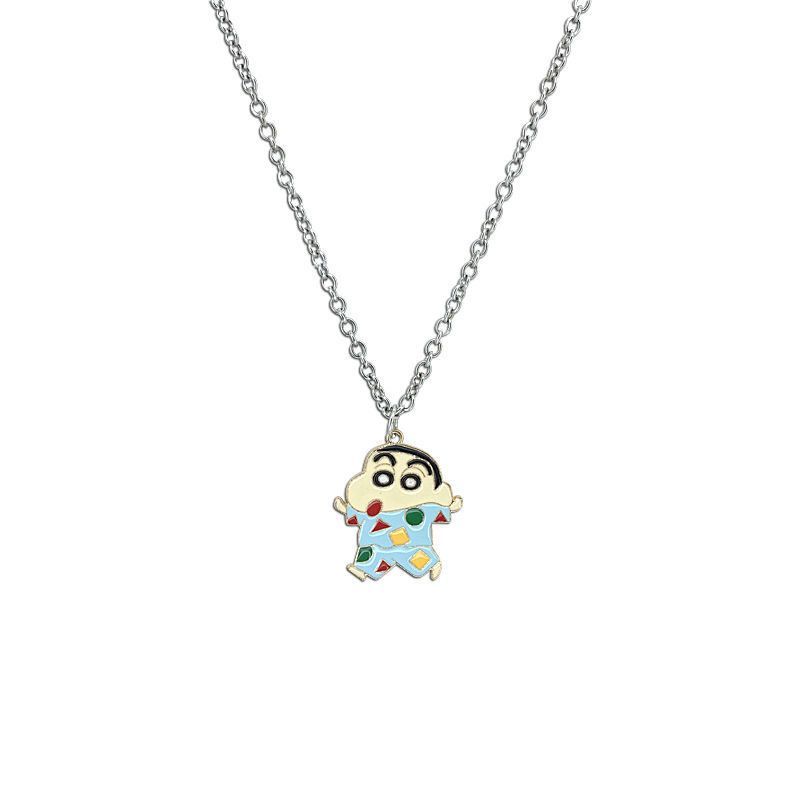Crayon Shin-chan cartoon neckl - Men'S Accessories Best ulasan dan harga