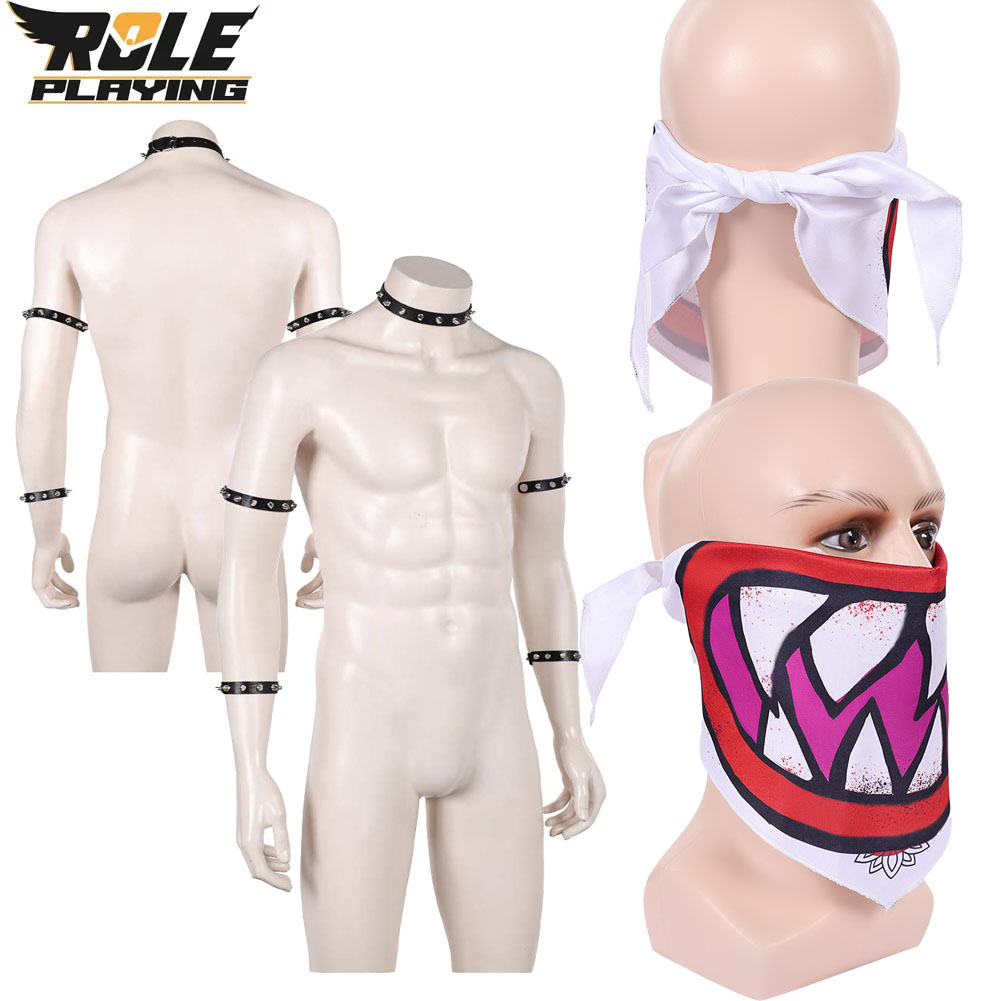 Bowser Jr Cosplay Scarf Mask B - Men Accessories Jewellery ulasan dan harga