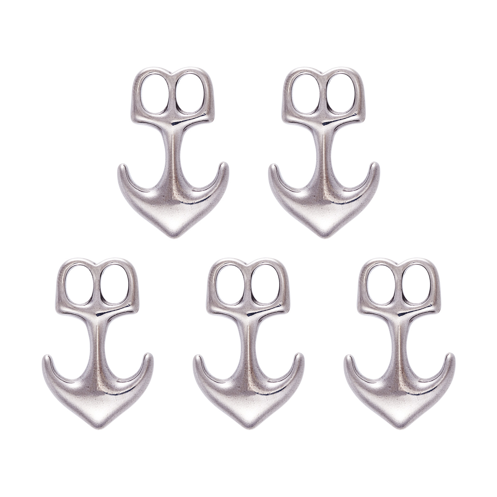 5pcs Anchor Hook Clasps 304 St - Men Accessories Jewellery ulasan dan harga
