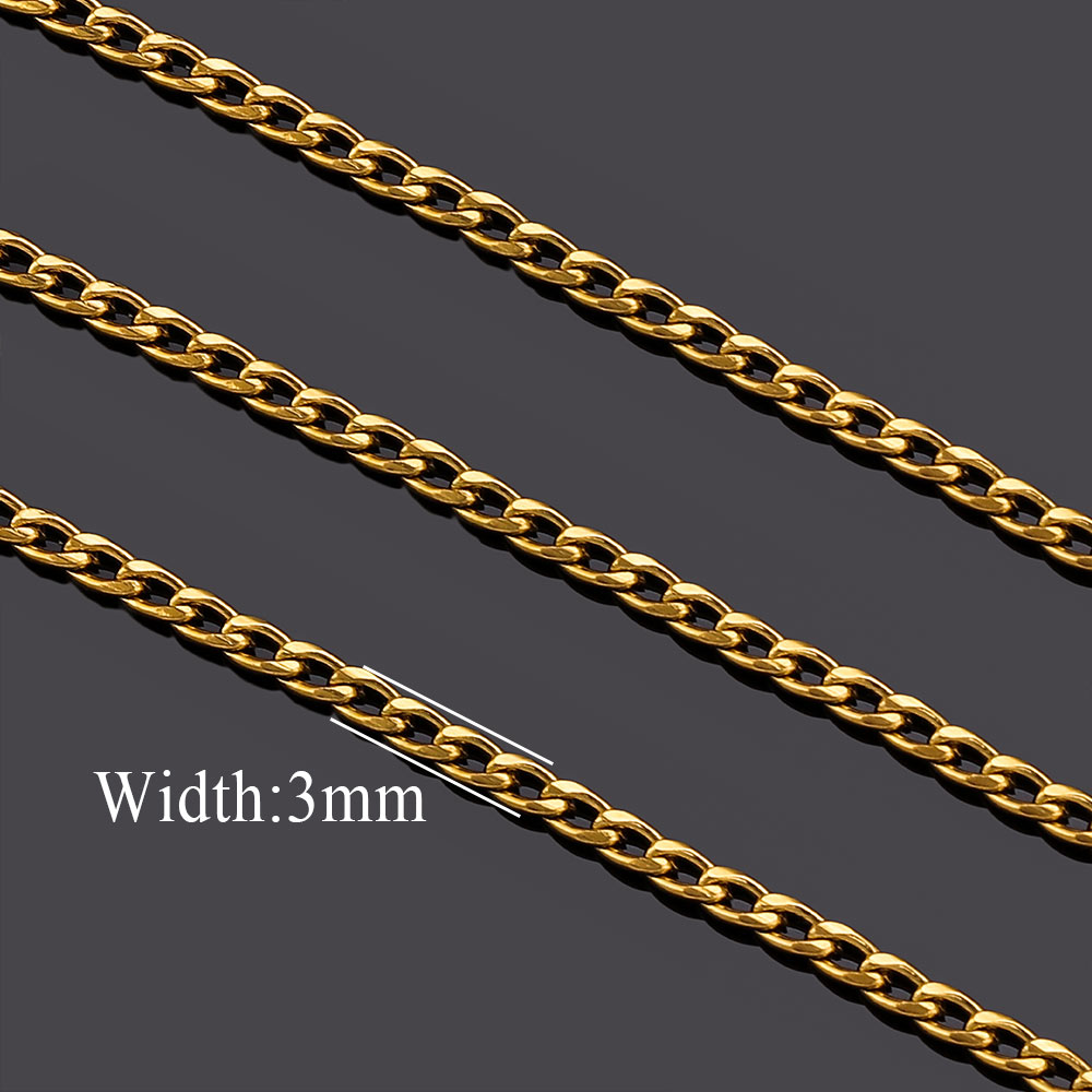 2meter Stainless Steel Lips NK - Men Accessories Jewellery ulasan dan harga