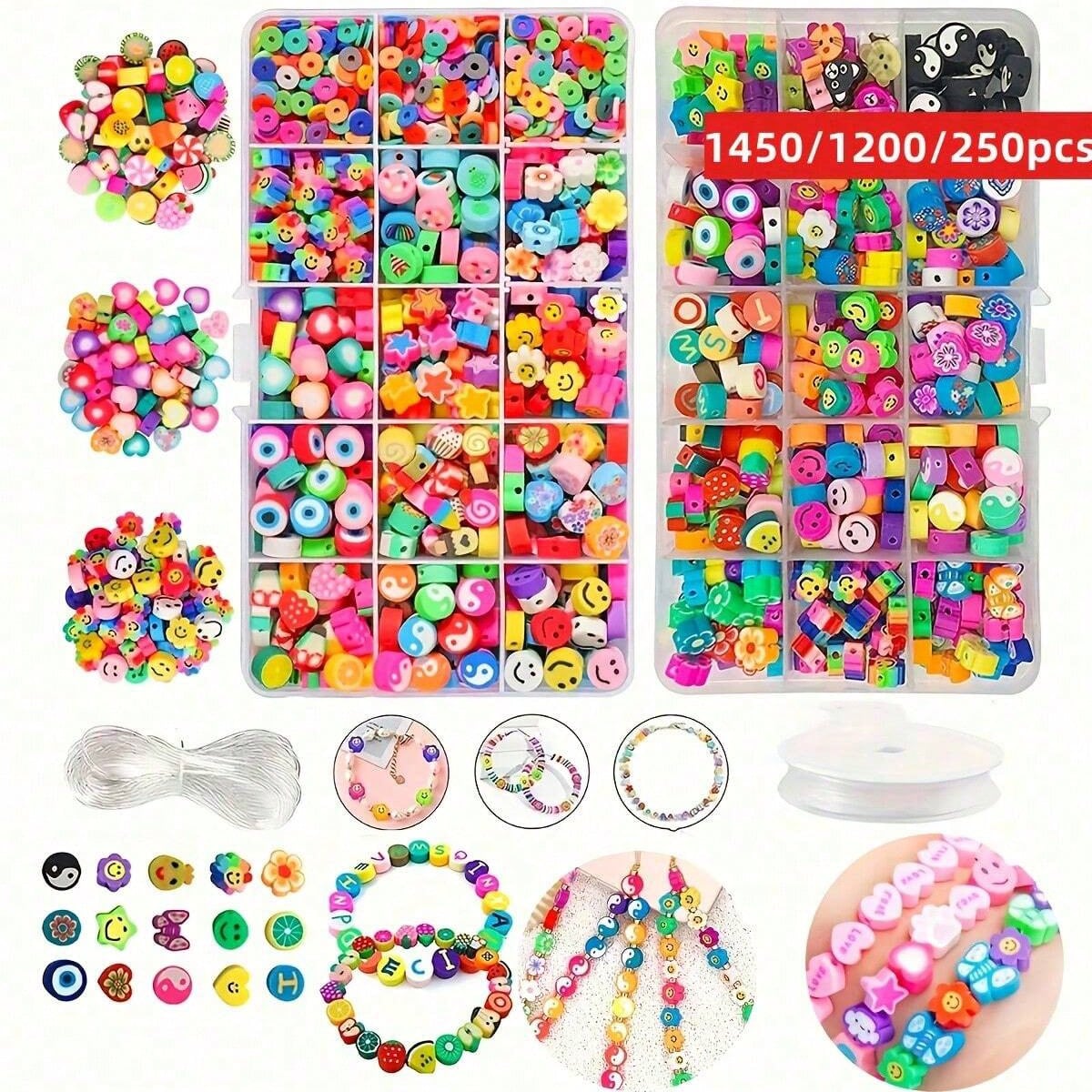1450/1200/250pcs Polymer Clay  - Men Accessories Jewellery ulasan dan harga