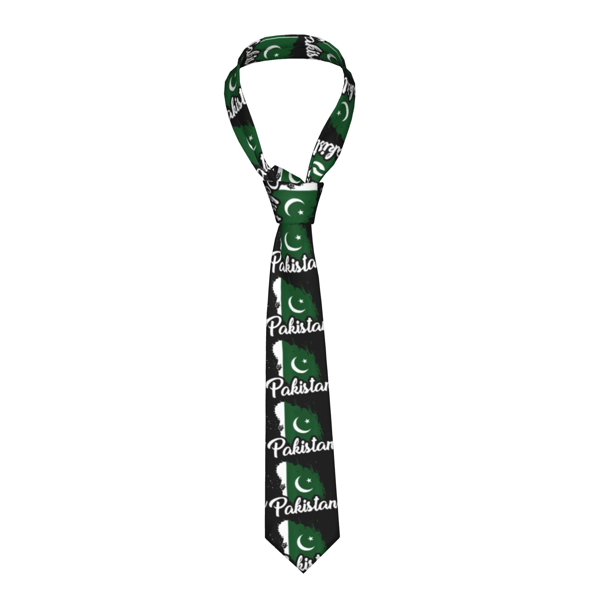 Men's Tie Pakistan Flag Pakist - Men Accessories In Pakistan ulasan dan harga