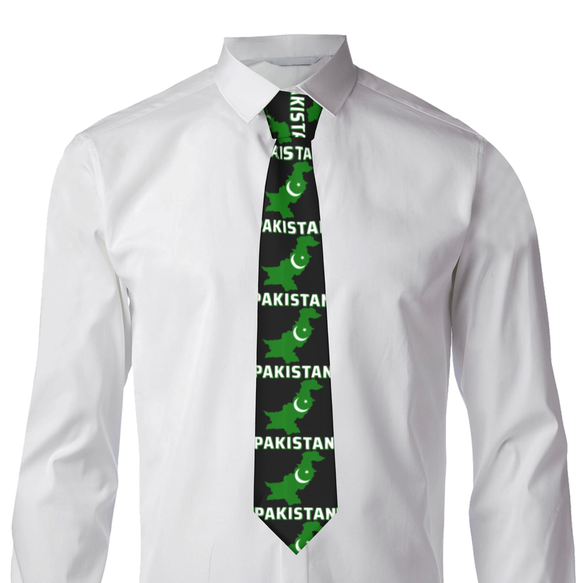Men's Tie Pakistani Flag Patri - Men Accessories In Pakistan ulasan dan harga