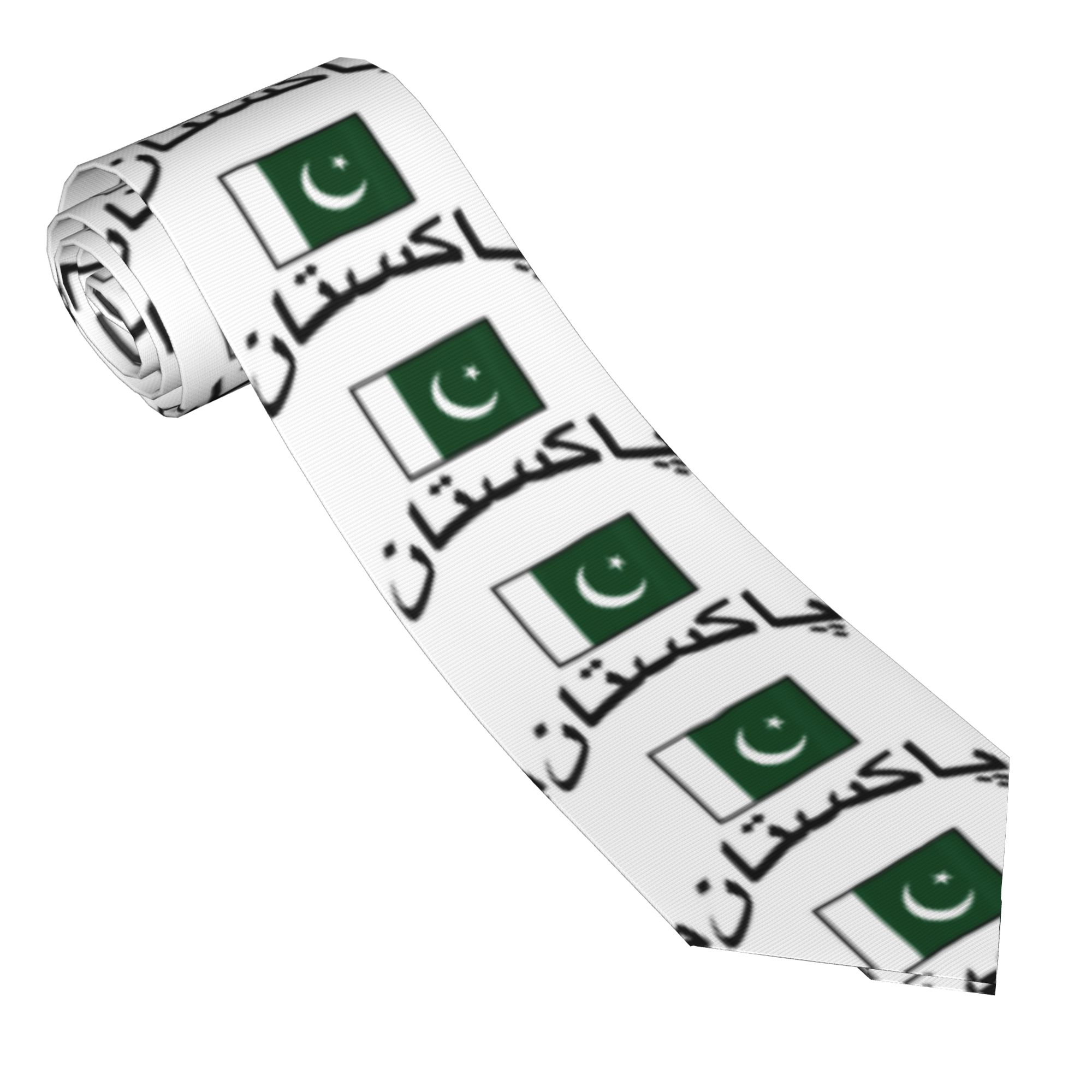 Pakistan Flag Pakistani Tie  L - Men Accessories In Pakistan ulasan dan harga