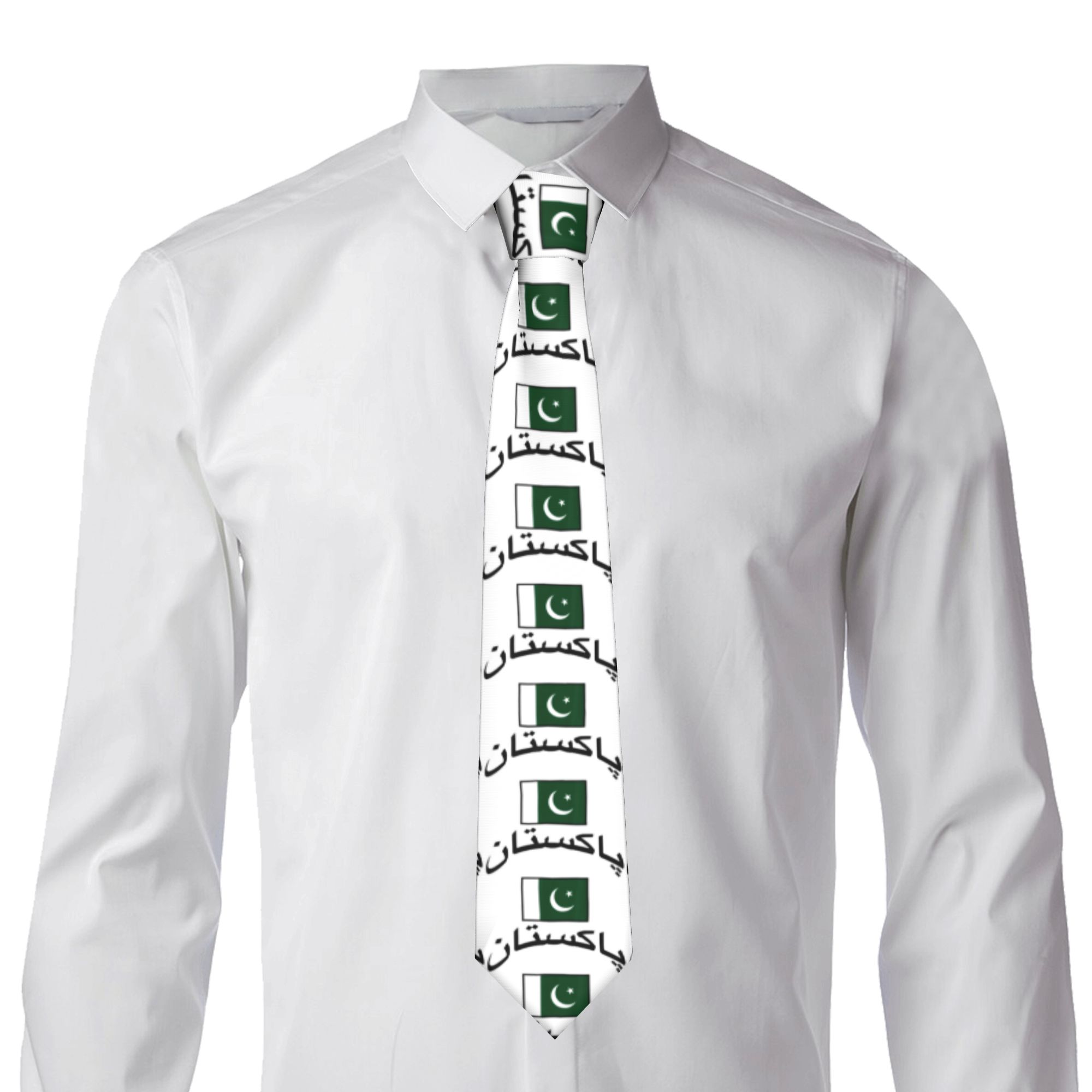 Pakistan Flag Pakistani Tie  L - Men Accessories In Pakistan ulasan dan harga