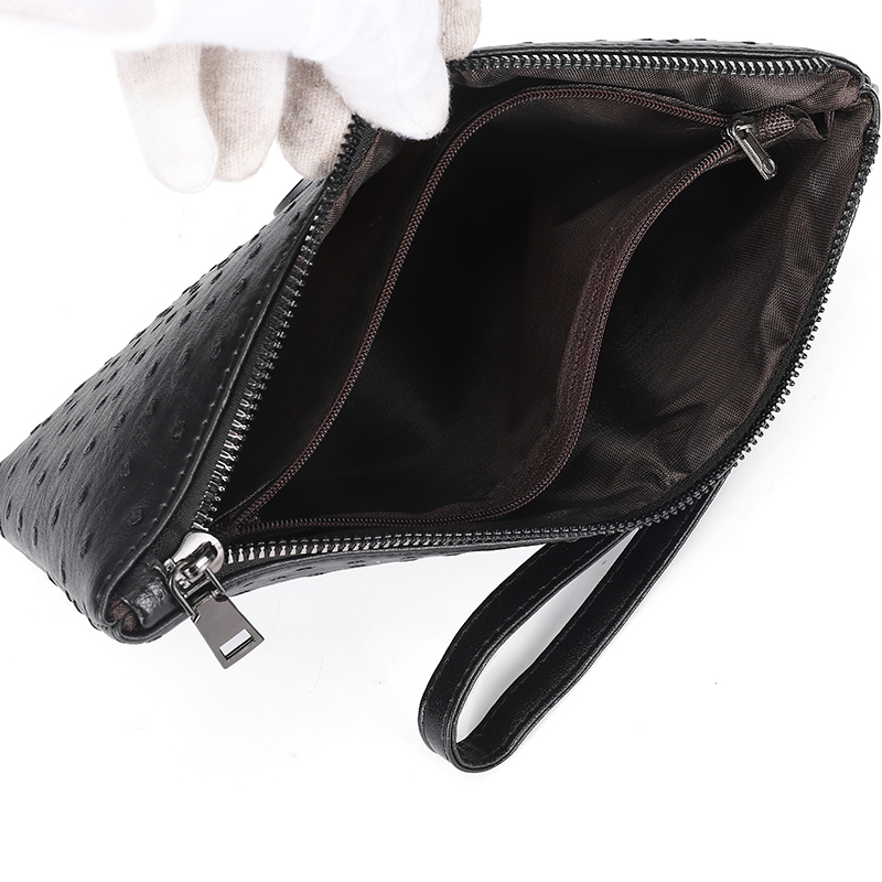 Ostrich Pattern Black Brown Wa - Men Accessories Box ulasan dan harga