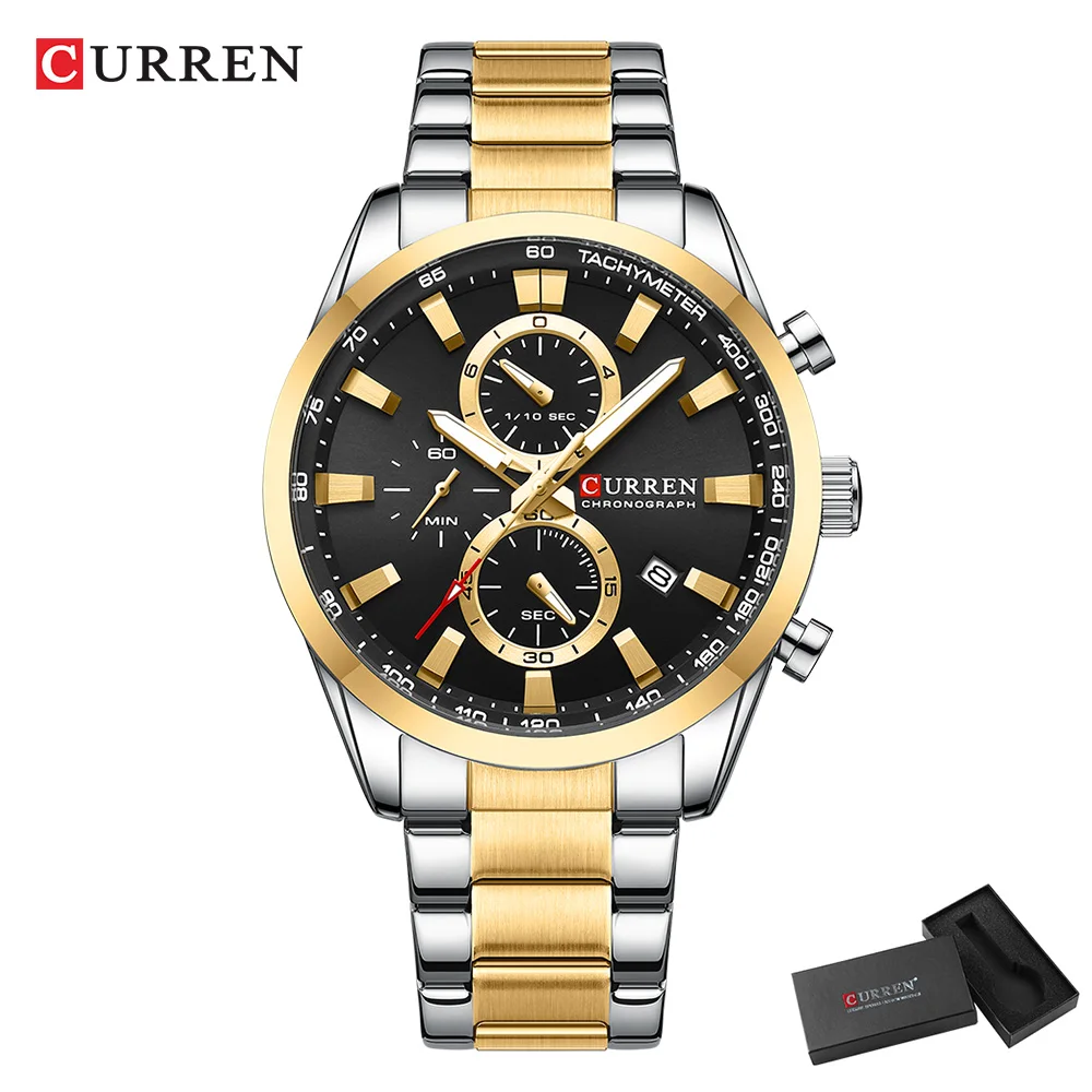 CURREN Casual Quartz Chrono Sp - Men Accessories Jewellery ulasan dan harga
