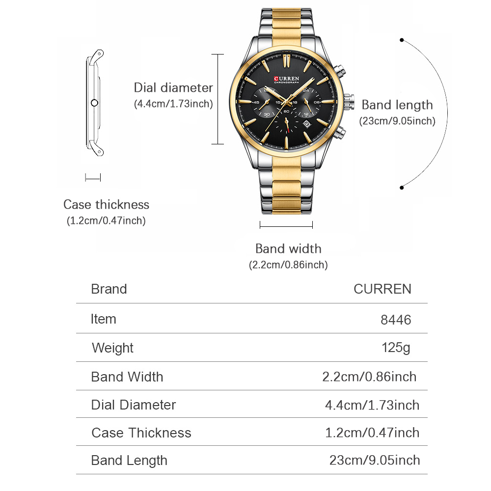 CURREN Casual Quartz Chrono Sp - Men Accessories Jewellery ulasan dan harga