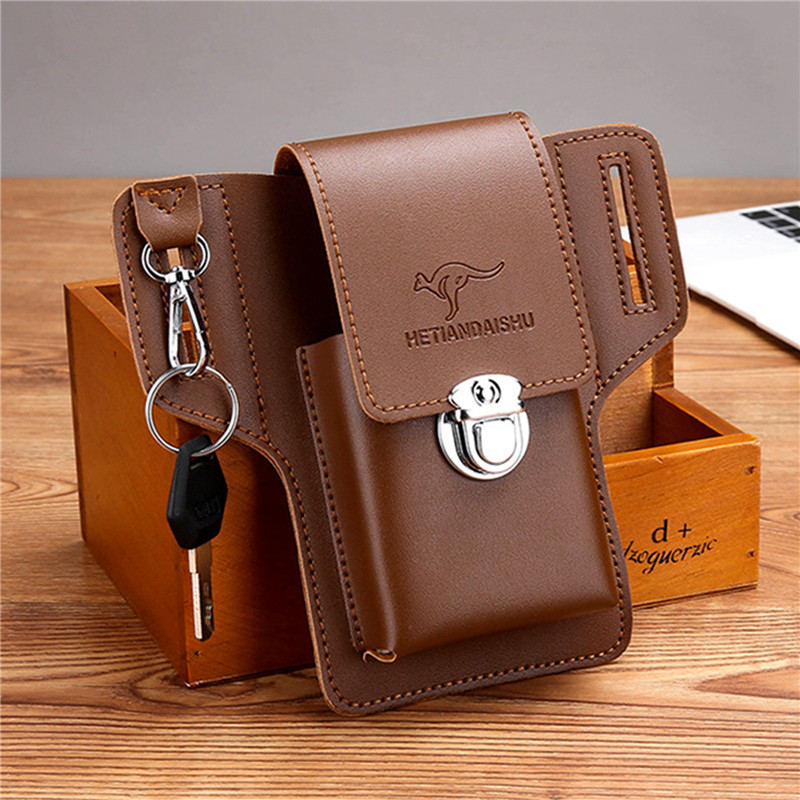 Phone Belt Bag For Men Bags Ce - Men Accessories Box ulasan dan harga