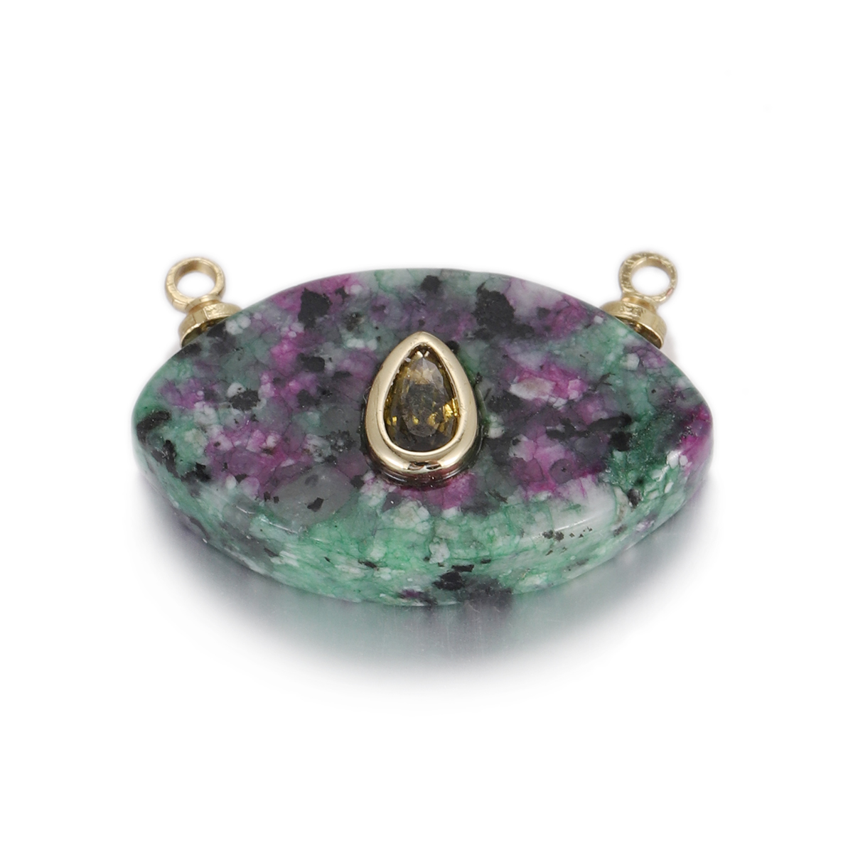 Natural Stone Crystal Reiki Ev - Men Accessories Evil Eye ulasan dan harga