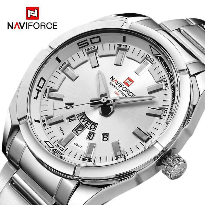 NAVIFORCE Brand Men Watches Fu - Men Accessories For Wrist ulasan dan harga
