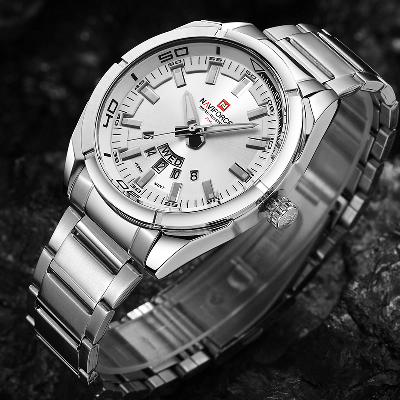 NAVIFORCE Brand Men Watches Fu - Men Accessories For Wrist ulasan dan harga