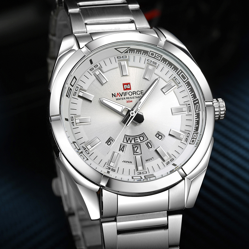 NAVIFORCE Brand Men Watches Fu - Men Accessories For Wrist ulasan dan harga