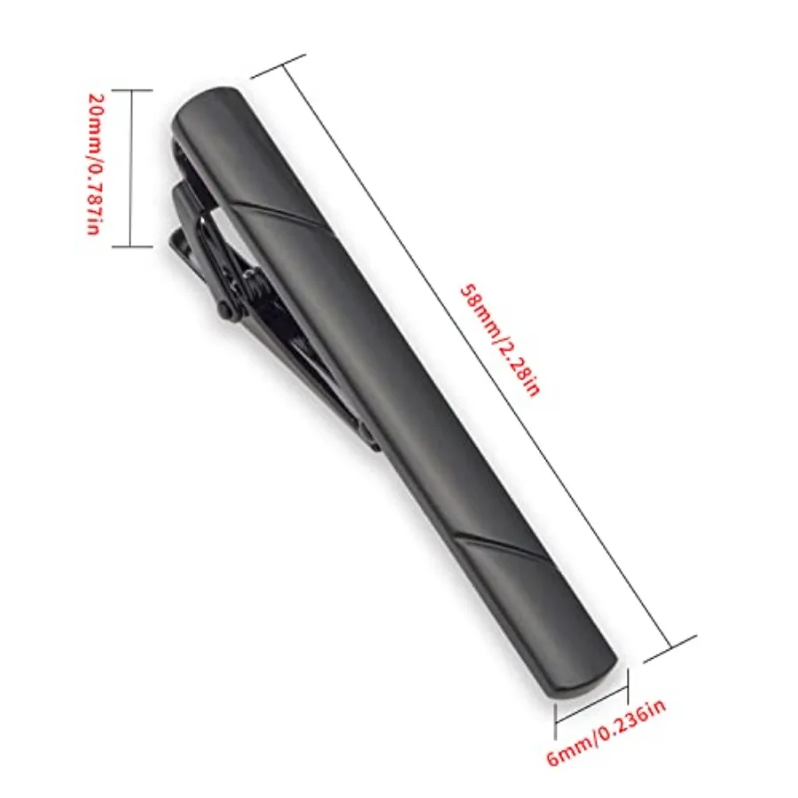 4Pcs Tie Clips For Men Tie Bar - Men Accessories Box ulasan dan harga