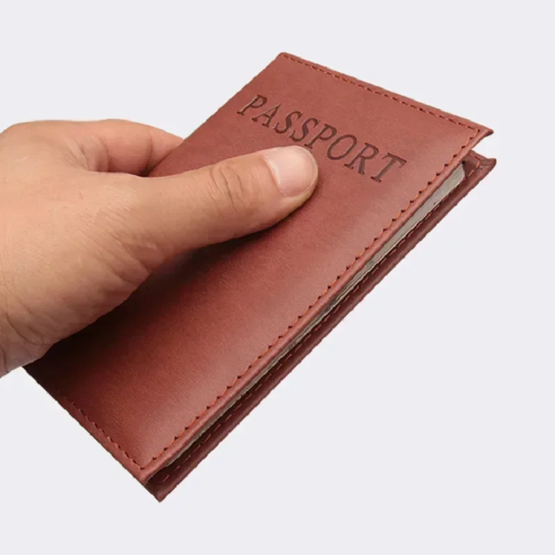 High Quality English PU Leathe - Passport Wallet Rfid ulasan dan harga