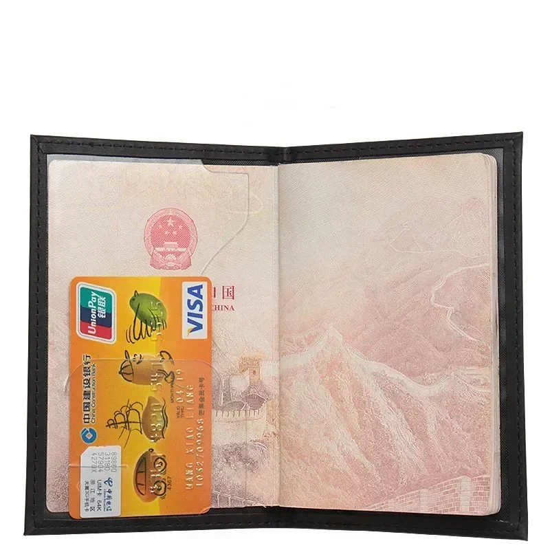 High Quality English PU Leathe - Passport Wallet Rfid ulasan dan harga