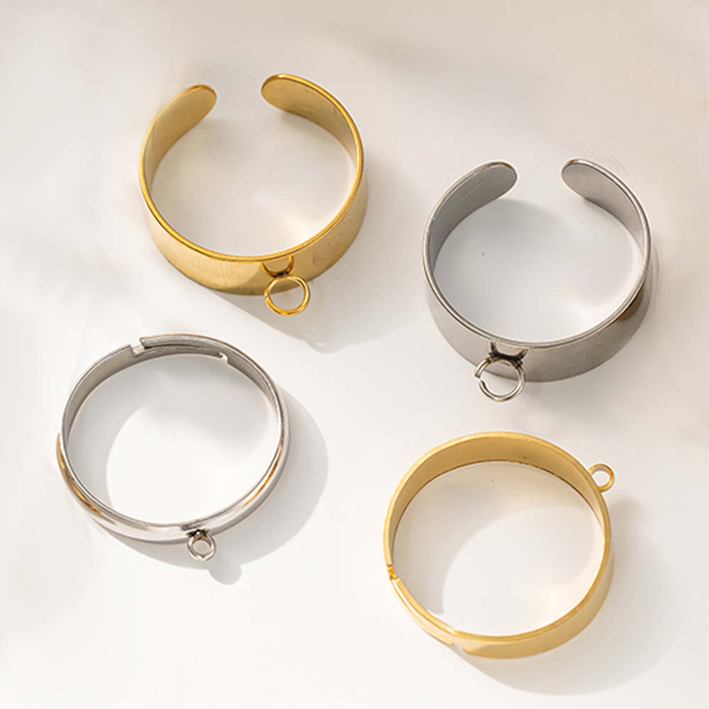 5pcs/Lot Stainless Steel Gold  - Men Accessories Jewellery ulasan dan harga