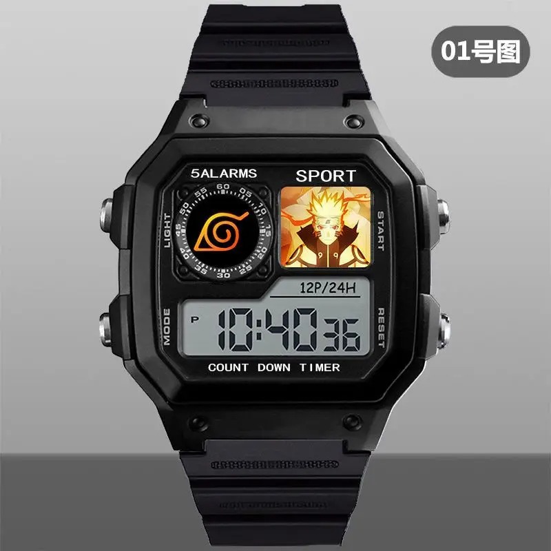 Naruto Watch Sasuke Obito Uchi - Men Accessories Gift Set ulasan dan harga
