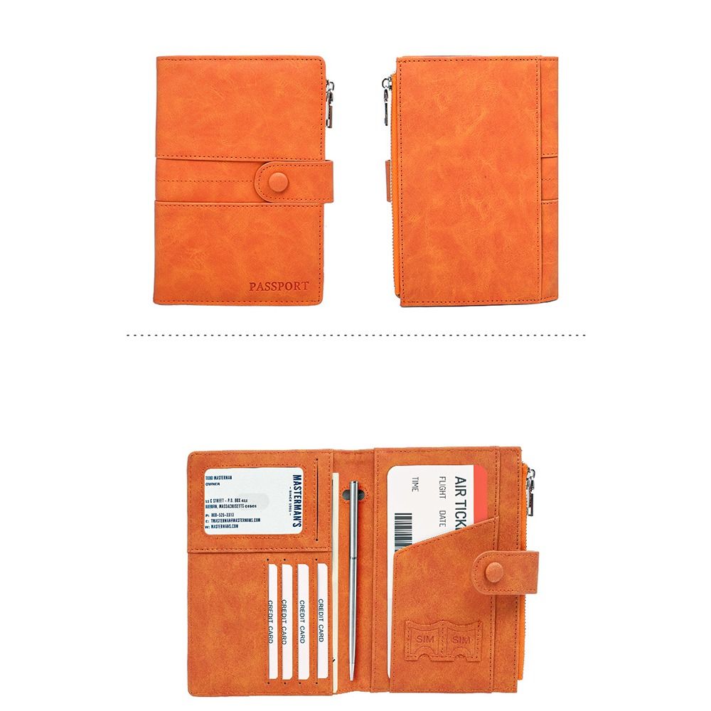 Creative RFID Anti-Theft PU Pa - Passport Wallet Rfid ulasan dan harga