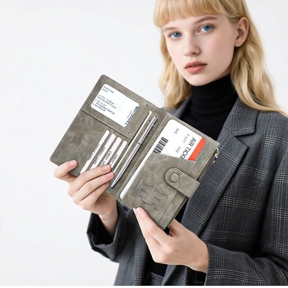 Creative RFID Anti-Theft PU Pa - Passport Wallet Rfid ulasan dan harga