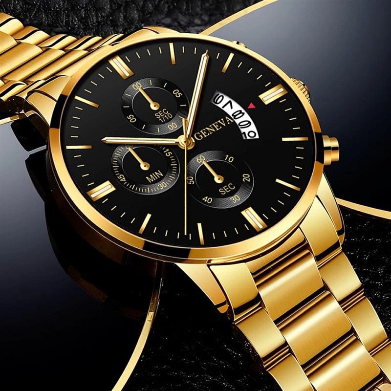 2023 Fashion Men Gold Stainles - Men Accessories For Wrist ulasan dan harga