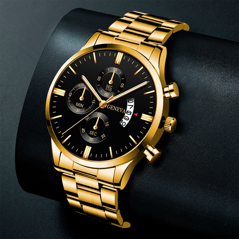 2023 Fashion Men Gold Stainles - Men Accessories For Wrist ulasan dan harga
