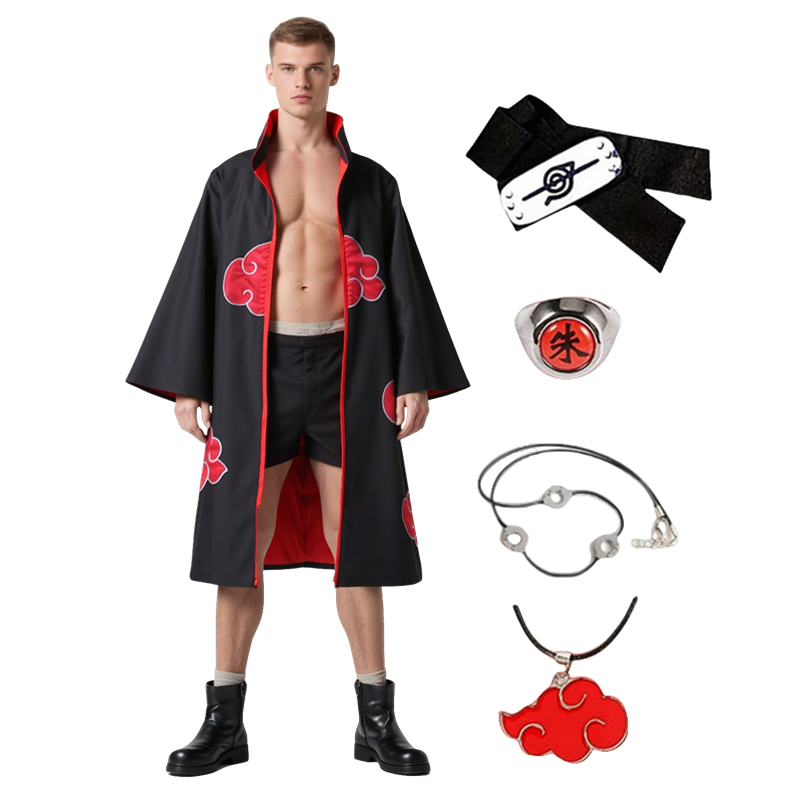 Men Anime Akatsuki Cosplay Cos - Men Accessories Jewellery ulasan dan harga