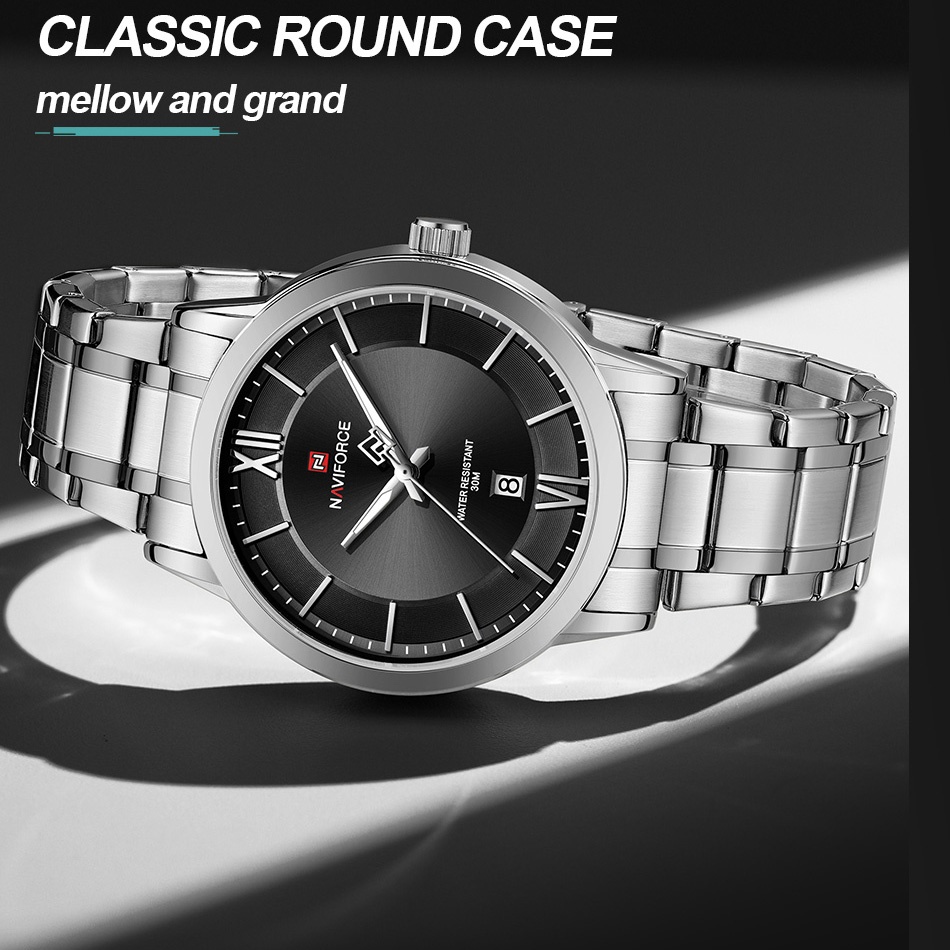 NAVIFORCE Watches for Men Fash - Men Accessories For Wrist ulasan dan harga