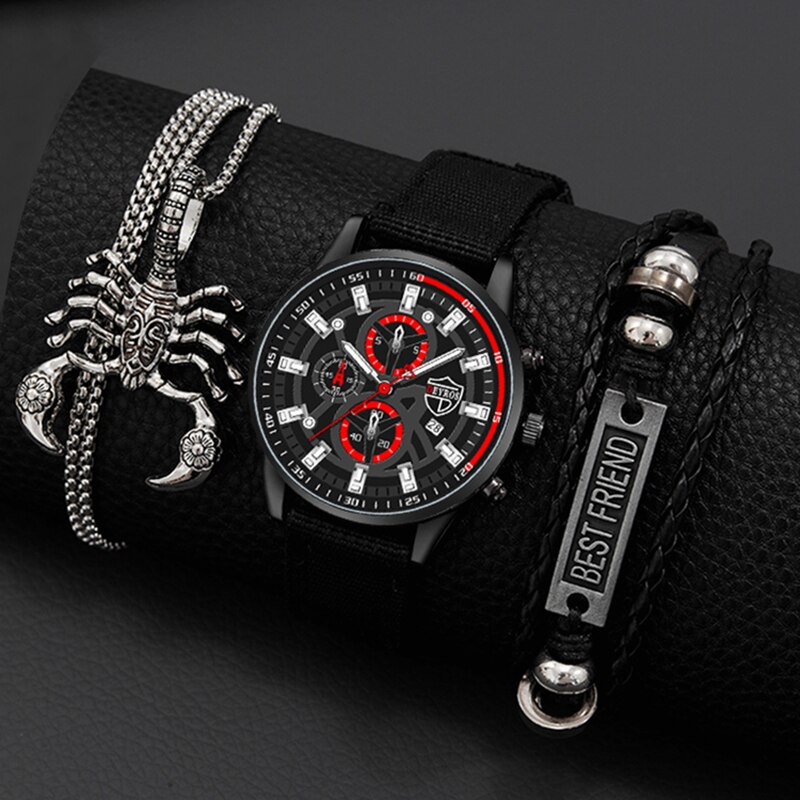 3PCS Set Fashion Mens Simple W - Men Accessories For Wrist ulasan dan harga