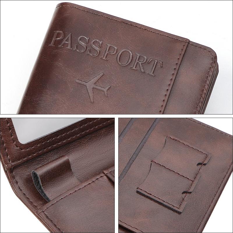 1PC Lightweight Passport Walle - Passport Wallet Rfid ulasan dan harga